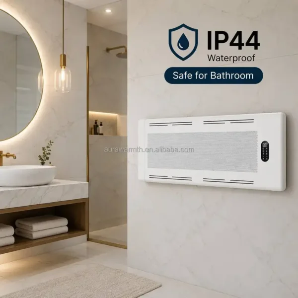Power Freestanding Graphene Heater, 1500W, IP44, Waterproof - view 2
