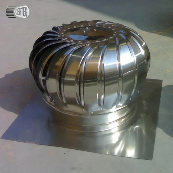 Power Roof Ventilation Fan, 316L, Steel - view 2