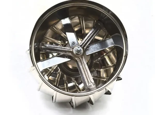 Power Roof Ventilator, stainless, steel - view 2