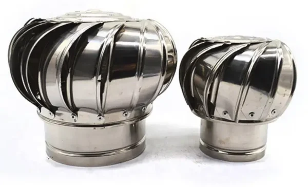 Power Roof Ventilator, stainless, steel - view 3