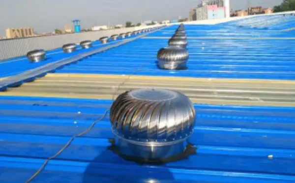 Power Roof Ventilator, stainless, steel - view 4