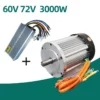 Power Square Wave Motor, 60V/72V, 3000W, Brushless, IP54 - view 2