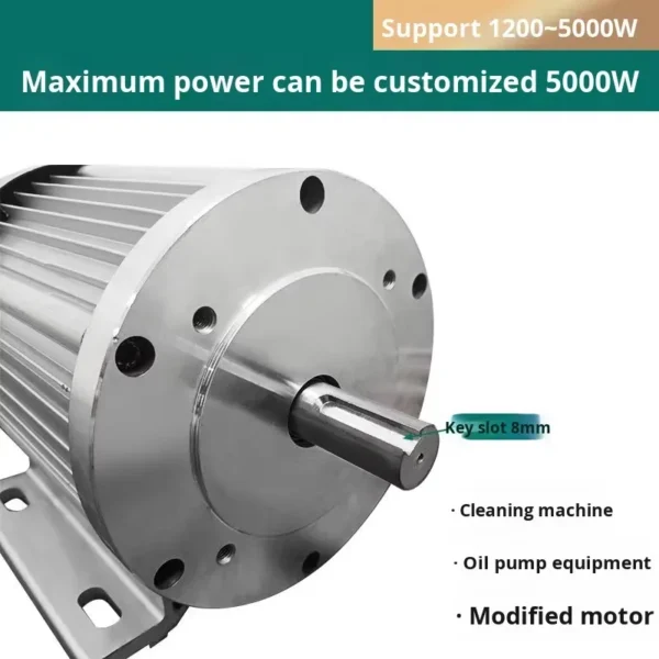 Power Square Wave Motor, 60V/72V, 3000W, Brushless, IP54 - view 5