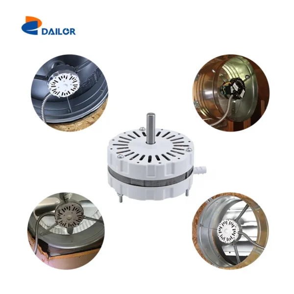 Power Vent Attic Fan, 120V, 60Hz, A0416B2059, A0510B2389 - view 3