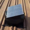 Powered Axial Exhaust Fan, 40W, Solar