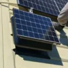 Powered Axial Exhaust Fan, 60W, Solar