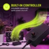 Powered Computer Fan, 120mm, 25mm, 110V, 120V