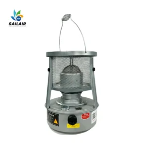 Powered Kerosene Heater, Stainless, Steel, Portable, 19H