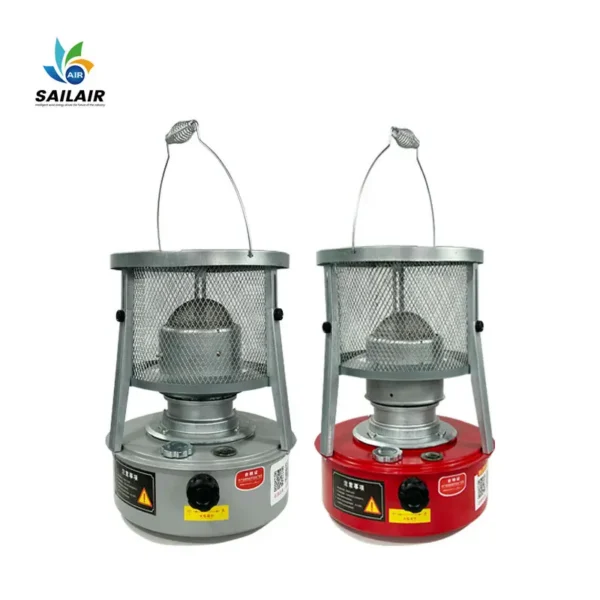 Powered Kerosene Heater, Stainless, Steel, Portable, 19H - view 5