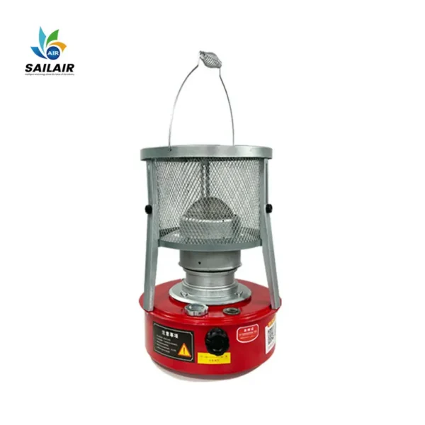 Powered Kerosene Heater, Stainless, Steel, Portable, 19H - view 6