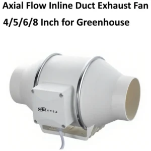 Powerful Bathroom Ventilation Fan, Inline, 110-240V~