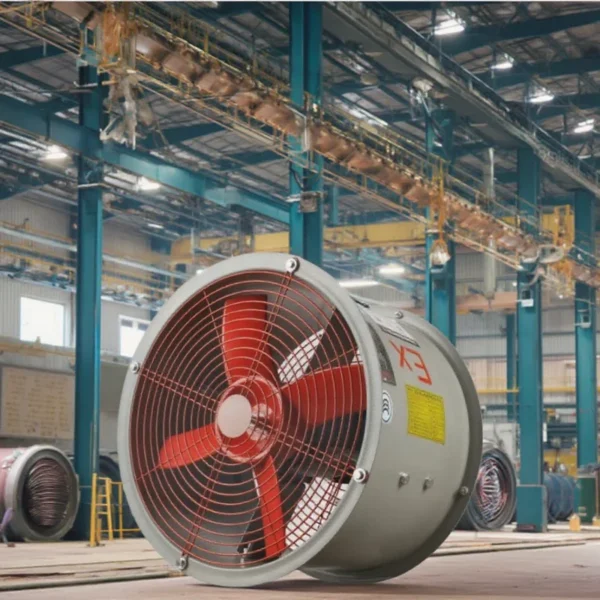Powerful Explosion-proof Industrial Fan, 380V/220V, 16A - view 2