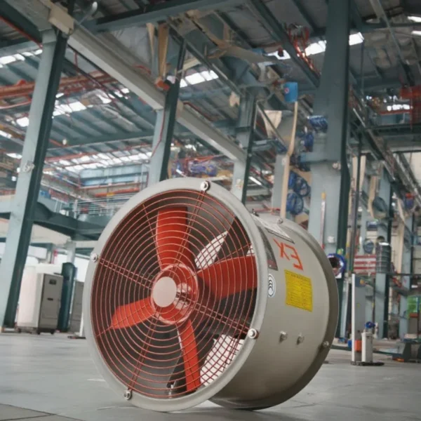 Powerful Explosion-proof Industrial Fan, 380V/220V, 16A - view 6