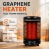 Powerful Graphene Heater, 15m, 800 W, Power A05