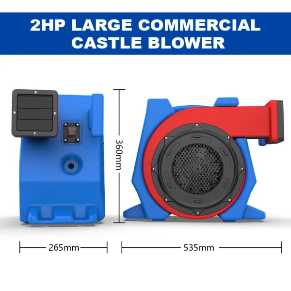 Powerful Inflatable Air Blower, 2300W, 2HP - view 3