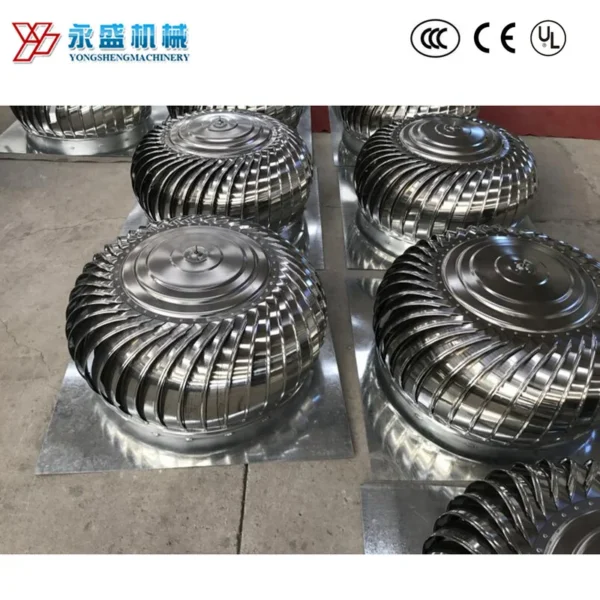 Powerless Roof Ventilation Fan, 500mm, No, 1800cbm - view 3