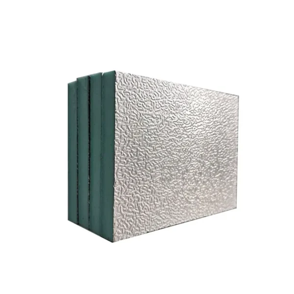 Pre-insulated Rigid Ductwork Panel, 20mm, PIR, Aluminum, HVAC