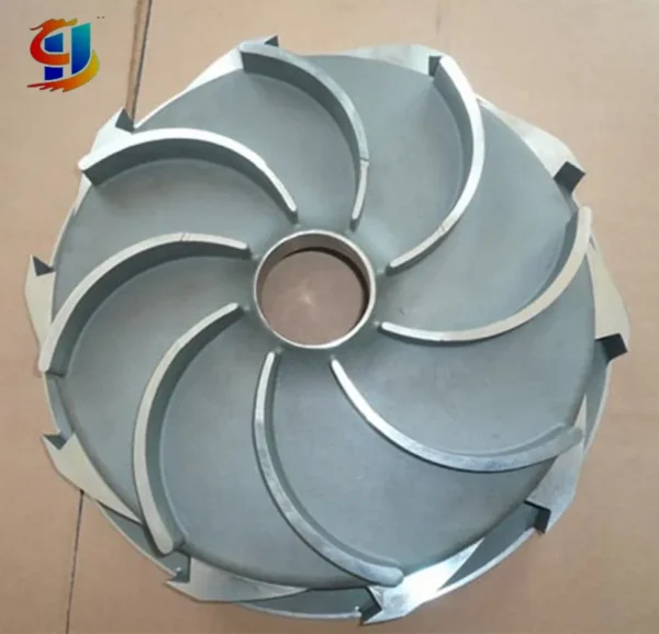 Precision Aluminum Casting Impeller, aluminum alloy - view 2
