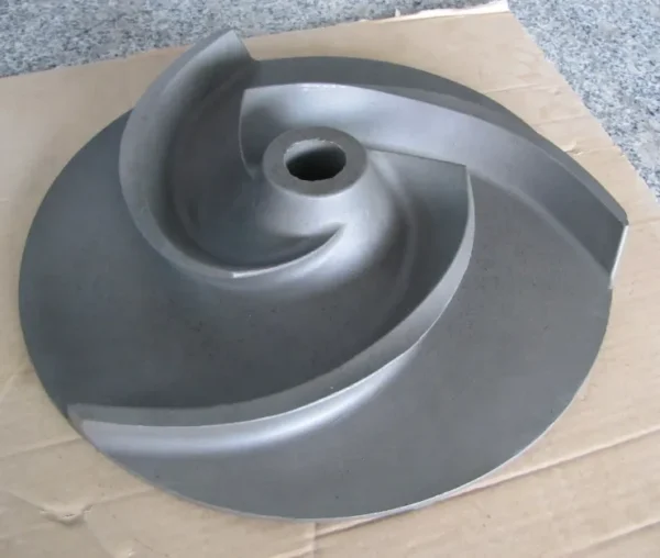 Precision Aluminum Casting Impeller, aluminum alloy - view 4