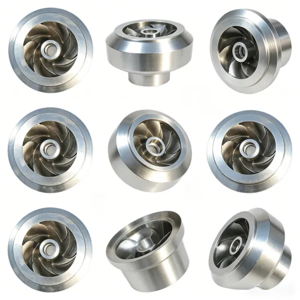 Precision Cnc Machining Impeller, Stainless, Steel