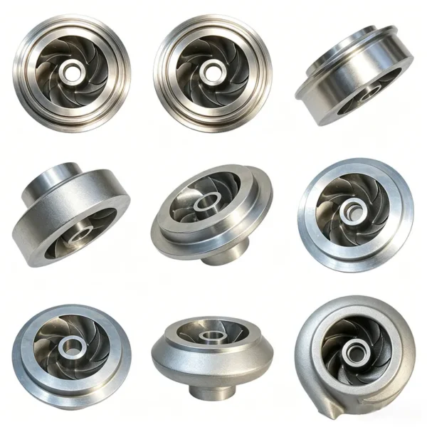 Precision Cnc Machining Impeller, Stainless, Steel - view 3