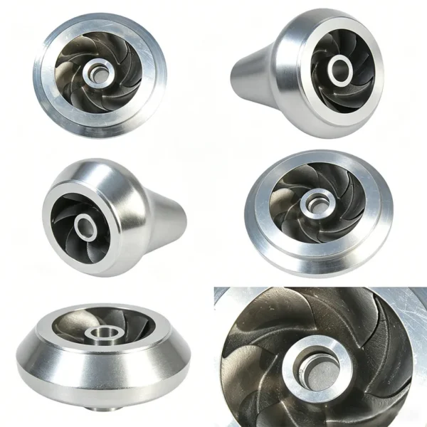 Precision Cnc Machining Impeller, Stainless, Steel - view 4