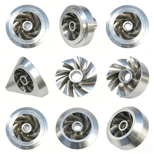 Precision Cnc Machining Impeller, Stainless, Steel - view 6