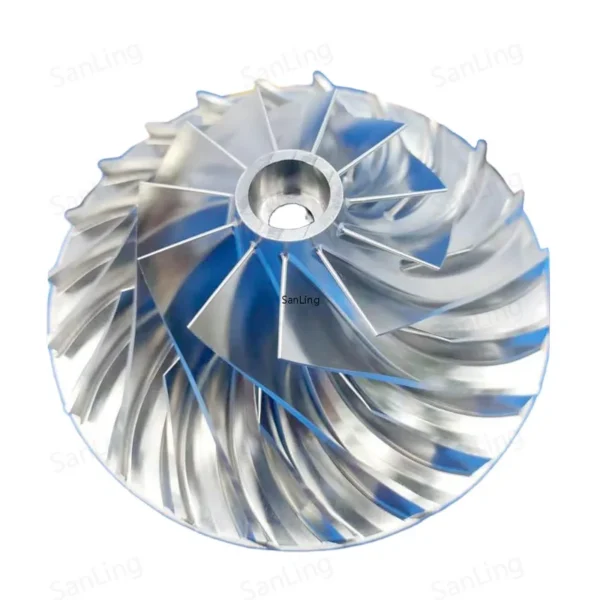 Precision Stainless Steel Impeller, CNC, SanLing-L0152 - view 2