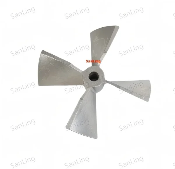 Precision Stainless Steel Impeller, CNC, SanLing-L0152 - view 5