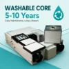 Preheating Precooling Heat Pump, ERV, LCD, APP, RS485