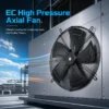 Pressure Axial Exhaust Fan, 350mm, 230V/380V/400V, Aluminum