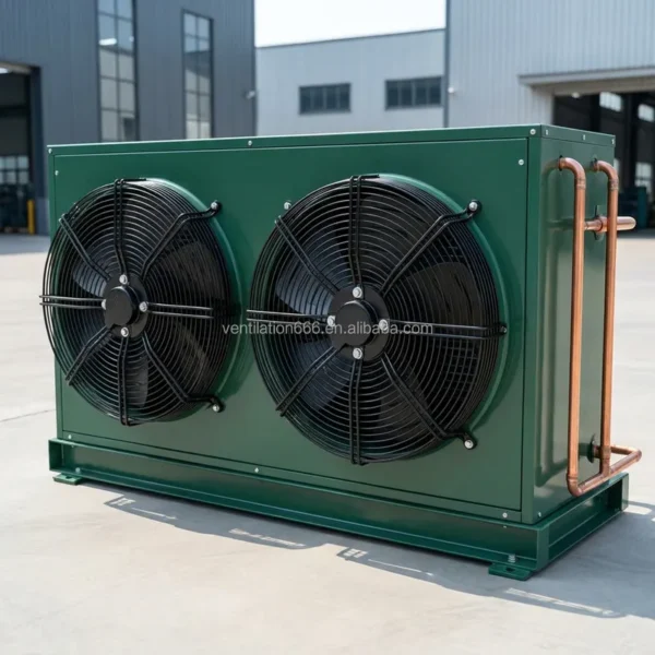 Pressure Axial Exhaust Fan, 350mm, 230V/380V/400V, Aluminum - view 2