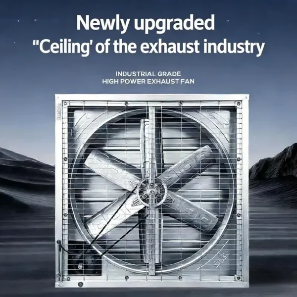 Pressure Industrial Exhaust Fan, Stainless, Steel, 220V/380V - view 2
