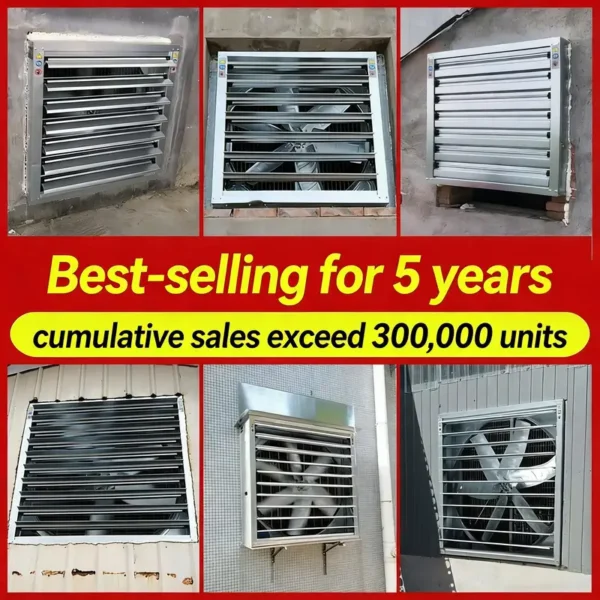 Pressure Industrial Exhaust Fan, Stainless, Steel, 220V/380V - view 4