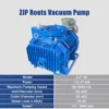 Pressure Roots Vacuum Pump, FORYOUPUMP, 380v, Electric - view 3