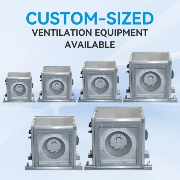 Pressure Smoke Extract Fan, NNS-No550, Centrifugal - view 4
