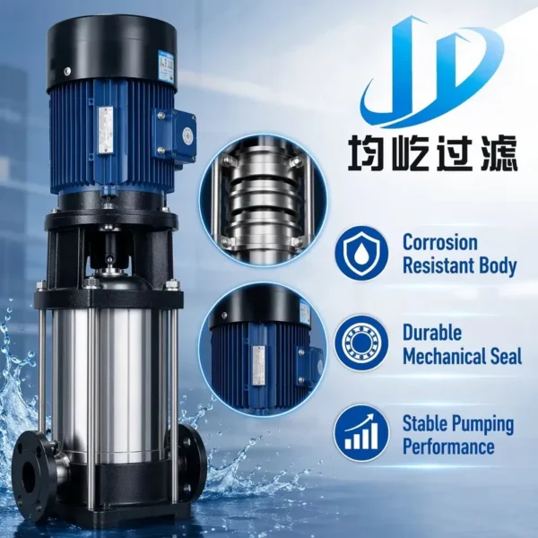 Pressure Vertical Multistage Pump, CDL, CDLF, Stainless, Steel - view 2