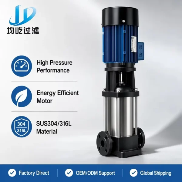 Pressure Vertical Multistage Pump, CDL, CDLF, Stainless, Steel - view 4