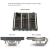 Profile Cpu Air Cooler, AXP120-X67, 67mm, 120mm, PWM - view 5