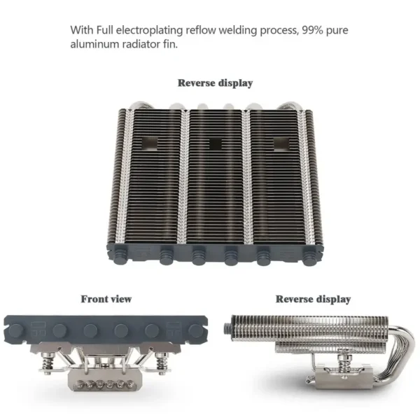 Profile Cpu Air Cooler, AXP120-X67, 67mm, 120mm, PWM - view 5