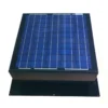 Profile Solar Attic Fan, 30W, Roof, Steel, 1853