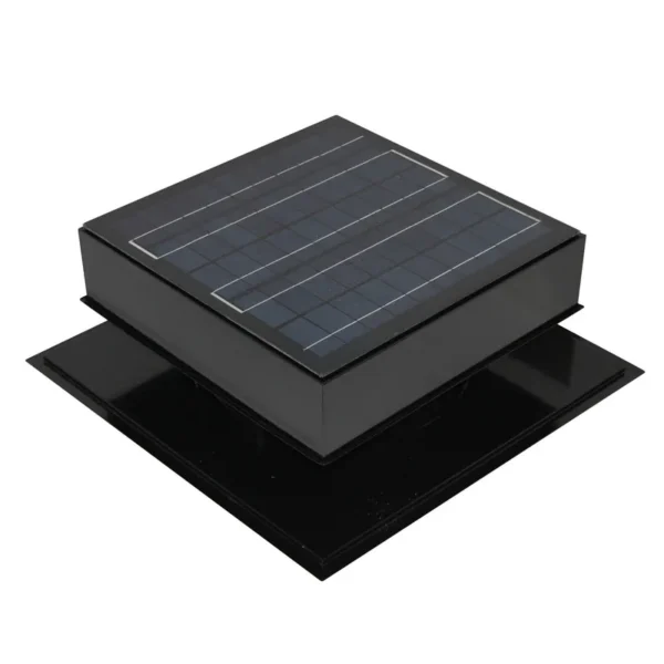 Profile Solar Attic Fan, 30W, Roof, Steel, 1853 - view 4