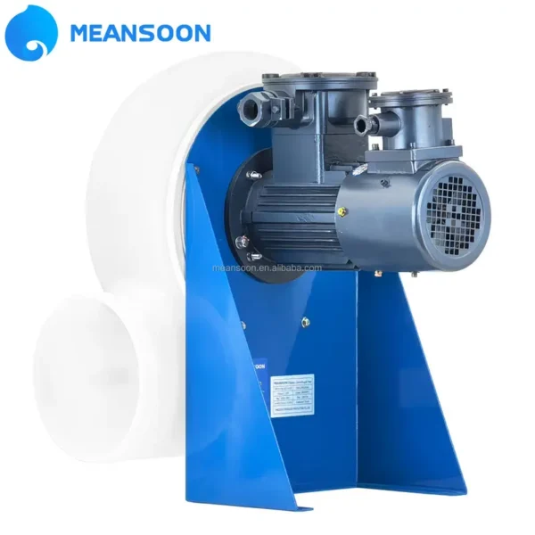 Proof Centrifugal Duct Fan, MPCF-250-B2T-EXVF, Plastic, VFD - view 3