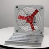 Proof Filtered Exhaust Fan, CBF, Wall - view 3