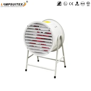 Proof Fixed Louvered Fan, ATEX, 4kW, 7.5kW, FRP