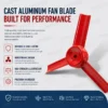 Proof Fixed Louvered Fan, ATEX, 4kW, 7.5kW, FRP - view 4