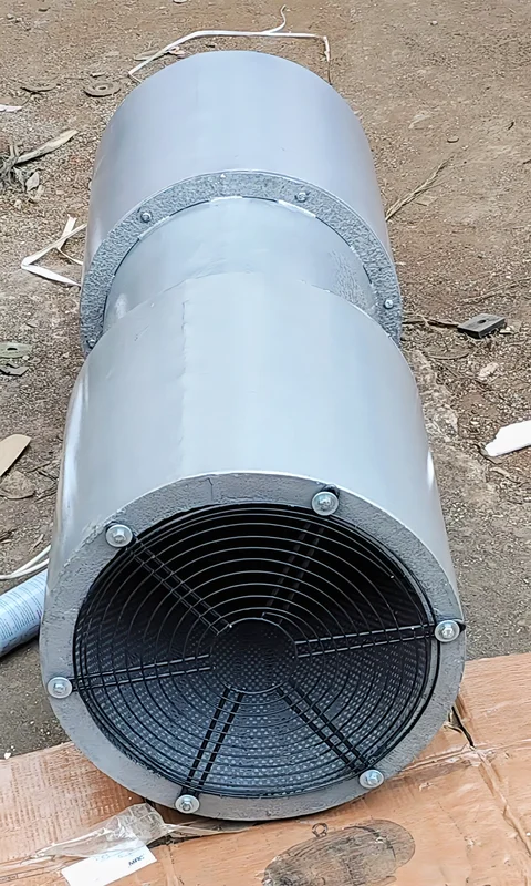 Proof Industrial Jet Fan, Aluminium, 380, Electric - view 4