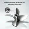 Proof Open Water Pump, Stainless, Steel - view 3