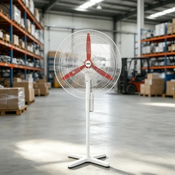 Proof Oscillating Industrial Fan, 370W, Metal - view 3