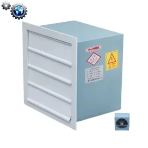 Proof Square Axial Fan, Wall, Electric, galvanized Sheet